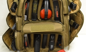 R4 Explorer Heavy Duty Tactical Range Backpack to carry 10 handgun, 24 mags