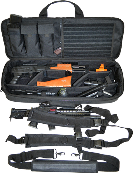 MOJO-Explorer Mojo Tactical Concealed Gun Case with backpack and YKK zipper