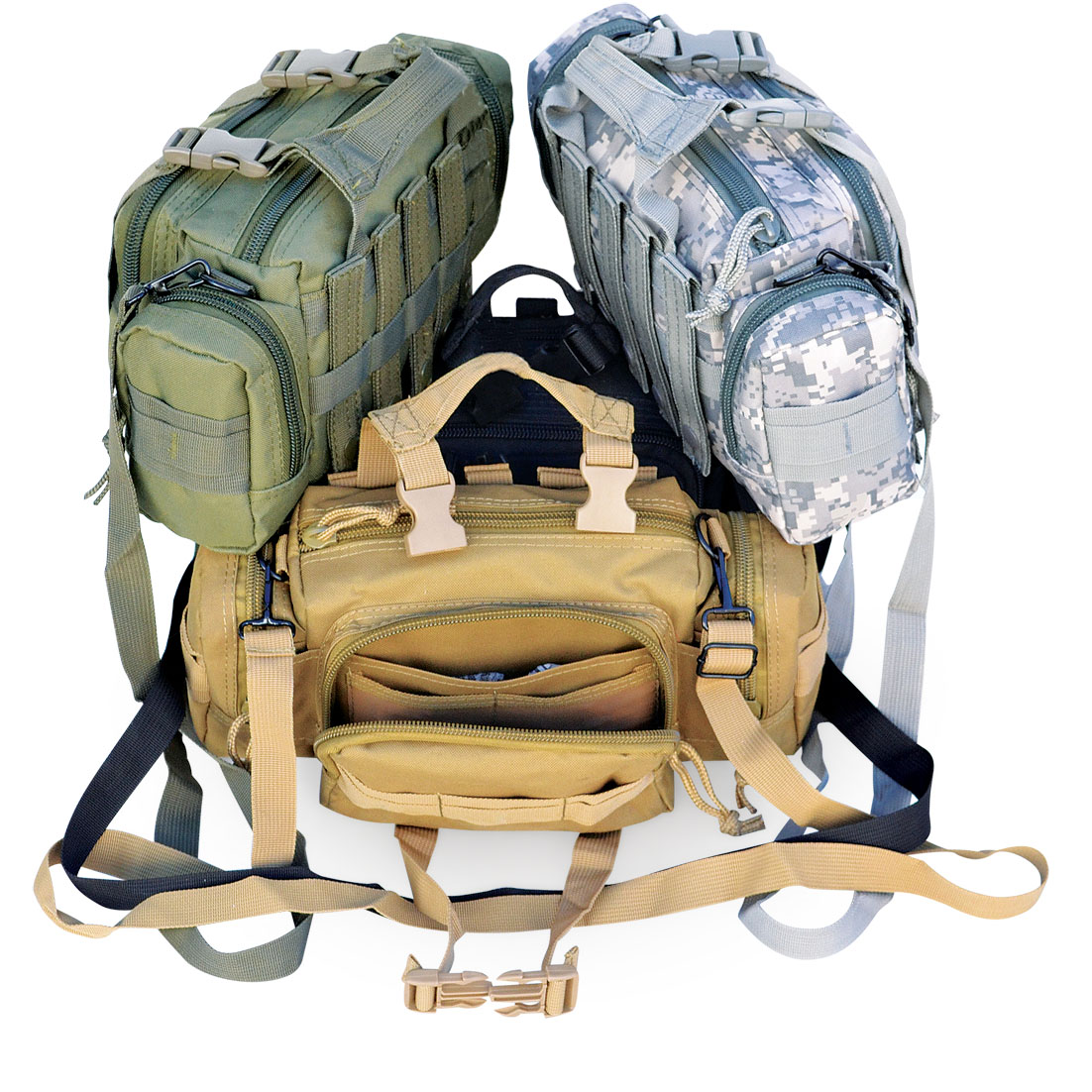 Explorer TC15TAN Medical Bag Accessories Bag With Mole Strap Size: 13″ X 6″ X 5″ Explorer TC15TAN Medical Bag