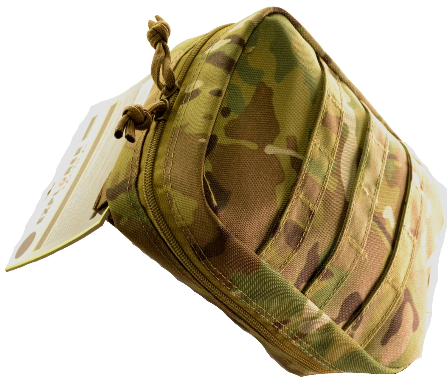 P14 IFAK Pouch This universal pouch can be used as a mag pouch, clip holder, or a first responder bag to be use at home, on the boat or at the cabin. It has reinforced m.o.l.l.e strap system which allows the user to “wear” rather than “carry” their equipment. Equipped with high quality elastic straps inside and quick release pulling cord on zipper for quick access P14 IFAK Pouch This universal pouch can be used as a mag pouch, clip holder, or a first responder bag to be use at home, on the boat or at the cabin. It has reinforced m.o.l.l.e strap system which allows the user to “wear” rather than “carry” their equipment. Equipped with high quality elastic straps inside and quick release pulling cord on zipper for quick access