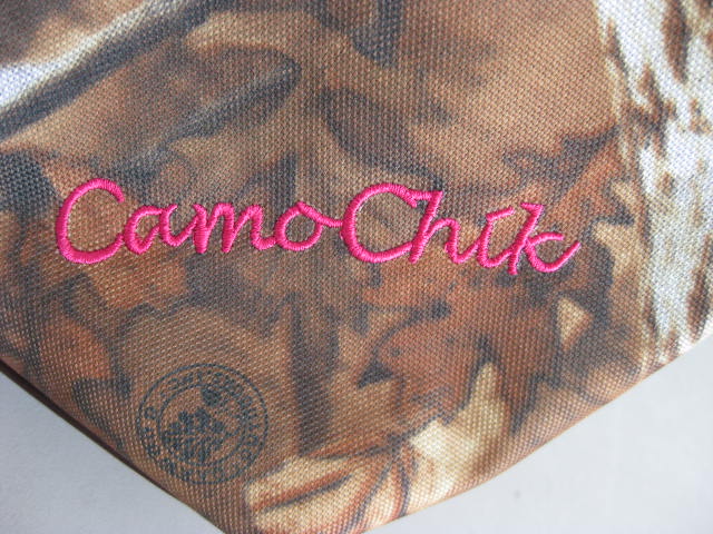 Girls Oakwood RealTree Camo String Backpack – Pink Trim