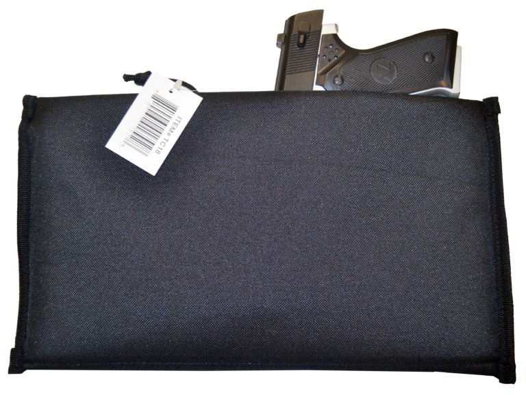 Item# TC18 – Rectangular Padded Pistol Pouch Range Bag Insert Accessory