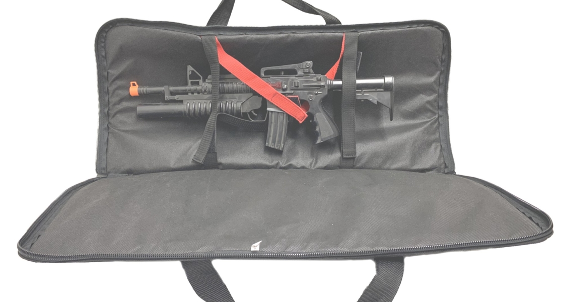 R28 Explorer AR Pistol Case American Classic Tactical 28 inch Long Rifle Gun Bag Firearm Transportation Case w/Shoulder Straps Lockable Zipper